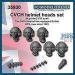 Heads with CVCH tank crew helmet