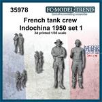 French tank crew, Indochina 1950s set 1