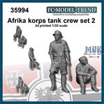 Afrika Korps tank crew, set 2