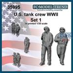 US WWII tank crew, set 1