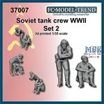 Soviet tank crew WWII, set 2