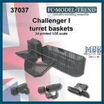 Challenger I, turret baskets