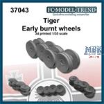 Tiger burnt wheels