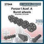 Panzer I Ausf. A burnt wheels