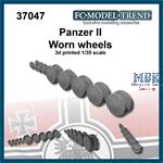 Panzer II worn wheels