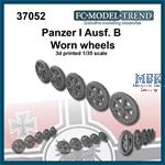 Panzer I Ausf. B worn wheels