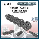 Panzer I Ausf. B burnt wheels