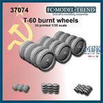 Burnt wheels for T-60 / SU-76