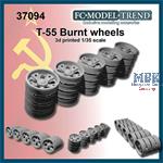 T-55 burnt wheels