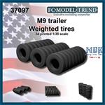 M9 trailer, weighted tires
