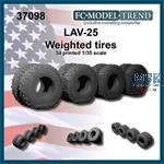 LAV 25, weighted tires