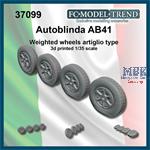 AB41 "artiglio" weighted wheels