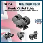 Morris C8 FAT, front lights