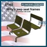 Willy' jeep seat frames