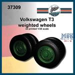 Volkswagen T3 weighted wheels