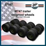 M747 trailer weighted wheels