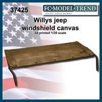 Jeep windshield canvas
