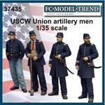 Union artillery men