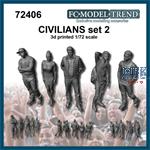 Civilians / Zivilisten Set 2 (1:72)