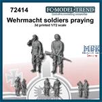 Wehrmacht soldiers praying (1:72)