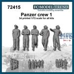 Panzer crew, set 1 (1:72)