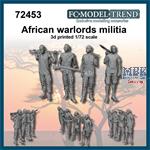 African warlords militia (1:72)