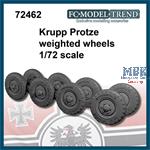 Krupp Protze, weighted wheels (1:72)