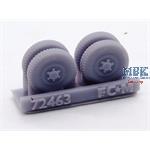 Sd.Kfz. 221/ 222/ 223 weighted wheels (1:72)