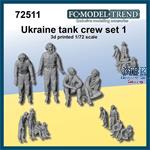 Ukraine tank crew set 1 (1:72)