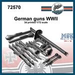 German guns WWII  (1:72)