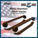 M4A2 Sherman T54 tracks (1:72)