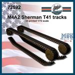 M4A2 Sherman T41 tracks (1:72)