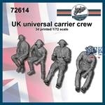 Universal Carrier UK crew WWII (1:72)