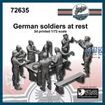 German soldiers at rest (1:72)