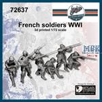 French soldiers WWI (1:72)
