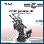 Zwillingssockel 36 (1:72)