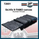 Sdkfz 9 Famo canvas covers (1:72)