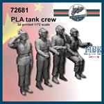 PLA modern tank crew (1:72)