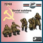 Soviet soldiers WWII (1:72)