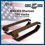 M4A3E8 Sherman T80 tracks (1:72)