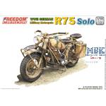 WWII German Motorcycle R75 Solo