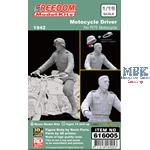 Motorcycle Driver 1942 for R75 Motorcycle  (1:16)