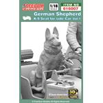 German Shepherd K-9 Seat for side Car (1:16)