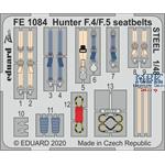 Hawker Hunter F.4/F.5 seatbelts STEEL 1/48