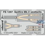 Spitfire Mk. V seatbelts STEEL 1/48