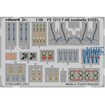 McDonnell F-4B Phantom seatbelts STEEL 1/48