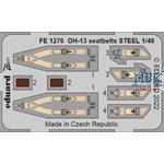 Bell OH-13 Sioux seatbelts STEEL 1/48