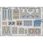 McDonnell F-4E Phantom II seatbelts STEEL 1/48