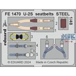 Lockheed U-2S seatbelts STEEL 1/48