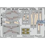 Mil Mi-24P seatbelts STEEL 1/48